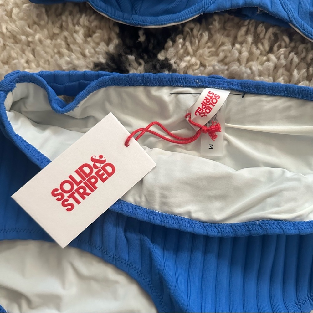 SOLID & STRIPED Ginger Ribbed Bikini Set - Picture 8 of 13